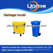 360L e 660L indústria de lixo de plástico lixo molde, injeção lixo pode moldar na China